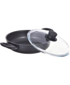 Frying Pan Ballarini Avola, Deep with 2 handles, titanium, 24 cm 75002-922-0