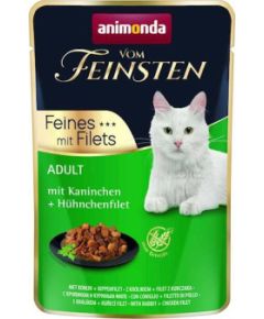 ANIMONDA vom Feinsten Rabbit - wet cat food - 85 g