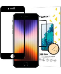 Wozinsky iPhone SE 2022 / SE 2020 / iPhone 8 / iPhone 7 Tempered Glass Apple Black