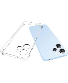 Evelatus Redmi 12 Military Shockproof Silicone Case Transparent Xiaomi Transparent