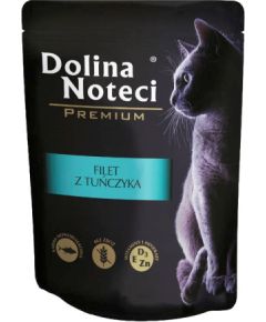 DOLINA NOTECI Premium Tuna fillet in sauce - wet cat food - 85 g