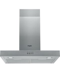 Whirlpool AKR 558/3 IX cooker hood 428 m3/h Wall-mounted Stainless steel