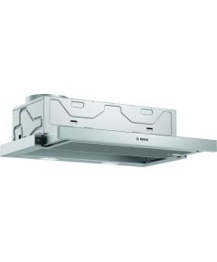 Bosch Serie 2 DFM064W54 cooker hood Semi built-in (pull out) Metallic, Silver 388 m³/h B