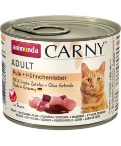 ANIMONDA Cat Carny Adult Turkey with chicken liver - wet cat food - 200g