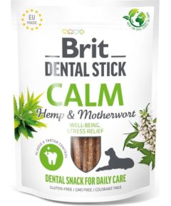 BRIT Dental Stick Calm Hemp & Materwort - dog treat - 251 g