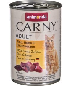 Animonda Carny Adult Beef. chicken and duck hearts 400 g