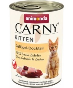 ANIMONDA Cat Carny Kitten Cocktail with poultry - wet cat food- 400g