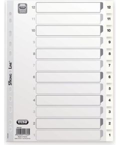 Sadalītājs dokumentiem ELBA STRONGLINE, A4, 12-1