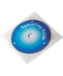 Pašlīpošas kabatas CD/DVD diskiem Durable, 10 gab./iepak.