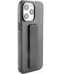 iLike iPhone 15 Pro Max Silicone Case with stand Apple Black