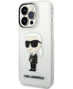 Karl Lagerfeld iPhone 14 Pro IML Ikonik NFT Case Apple Transparent