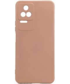 Evelatus POCO F4 Nano Silicone Case Soft Touch TPU Xiaomi Beige