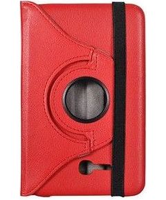 iLike Rotated Book Case for SAMSUNG GALAXY 7.0 TAB 3 LITE  Red