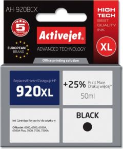 Activejet AH-920BCX HP Printer Ink, Compatible with HP 920XL CD975AE;  Premium;  50 ml;  black. Prints 25% more.