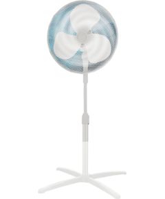 Midea Stand fan, 40cm, 40W,  3 speeds, mechanical, noise level: 55-65 dB, Oscillation  80°, Tilting +16° -8°, Adjustable height 120cm,