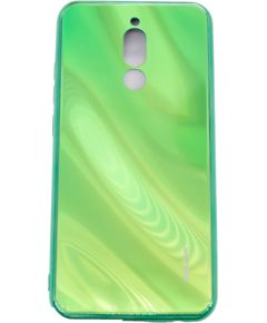 Evelatus Redmi 8 Water Ripple Full Color Electroplating Tempered Glass Xiaomi Green