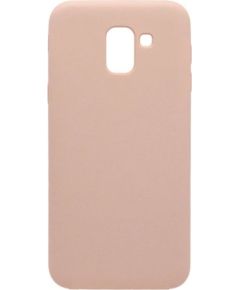 Evelatus Samsung J6 Plus Silicone Case Samsung Pink Sand