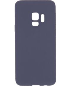 Evelatus Galaxy S9 Premium Soft Touch Silicone Case Samsung Midnight Blue