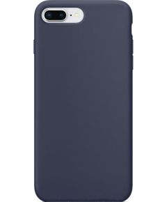 Evelatus iPhone 7 Plus/8 Plus Premium Soft Touch Silicone Case Apple Midnight Blue