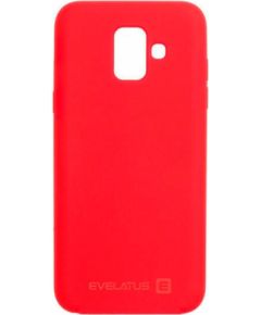 Evelatus A6 2018 Nano Silicone Case Soft Touch TPU Samsung Red