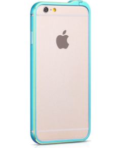 Hoco Apple iPhone 6 / 6s  Blade Series Fedora Metal Bumper  Blue