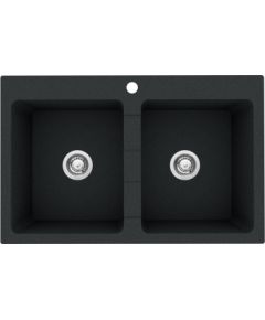 PYRAMIS 070053201 kitchen sink Apron-front sink Rectangular Granite