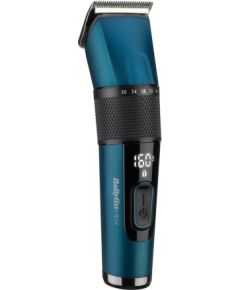 BaByliss Japanese Steel Digital Hair Clipper Black, Teal