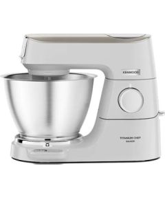 Kenwood KVC65.001WH food processor 1200 W 5 L Stainless steel, White Built-in scales