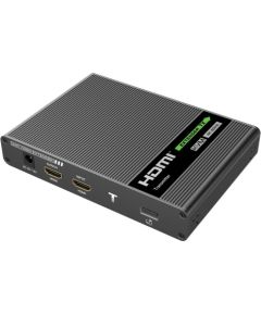 Techly IDATA HDMI-KVM67 KVM extender Transmitter & receiver