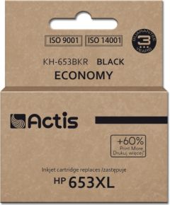 Actis KH-653BKR Ink for HP printer, replacement HP 653XL 3YM75AE; Premium; 20ml; 575 pages; black