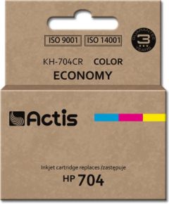 Actis KH-704CR ink (replacement for HP 704 CN693AE; Standard; 9 ml; color)