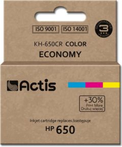 Actis KH-650CR ink (replacement for HP 650 CZ102AE; Standard; 9 ml; color)