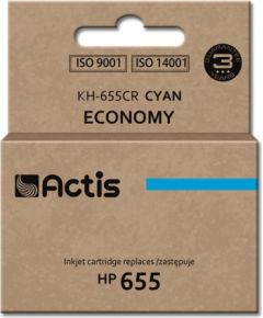 Actis KH-655CR ink (replacement for HP 655 CZ110AE; Standard; 12 ml; cyan)