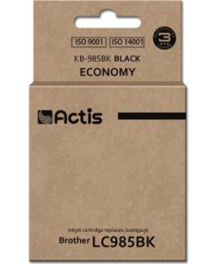 Actis KB-985BK ink for Brother printer; Brother LC985BK replacement; Standard; 28,5 ml; black