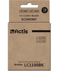 Actis KB-1100Bk ink (replacement for Brother LC1100BK / 980BK; Standard; 28 ml; black)