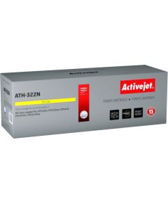 Activejet ATH-322N toner (replacement for HP 128A CE322A; Supreme; 1300 pages; yellow)
