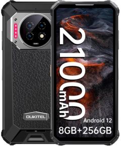 Oukitel WP19 17.2 cm (6.78") Dual SIM Android 12 4G USB Type-C 8 GB 256 GB 21000 mAh Black