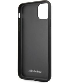 Mercedes-Benz iPhone 11 Pro Max Leather Hardcase Perforation Apple Black