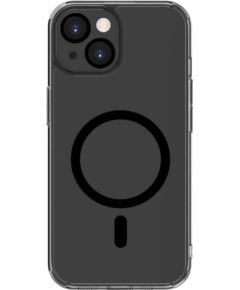 Evelatus iPhone 15 Plus Clear Case With MagSafe and Camera Protection Apple Transparent Black