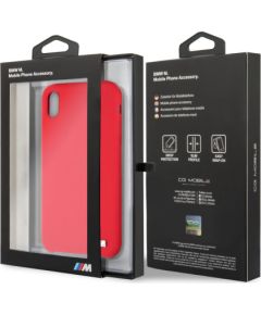 BMW iPhone XR Hardcase Silicone Apple Red