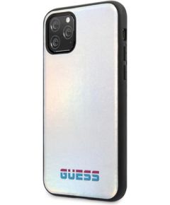 Guess iPhone 11 Pro Iridescent Cover Apple Silver