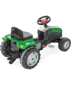 Liels miniatūrs traktors, zaļš