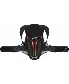 Alpinestars Evolution Back Protector / Melna / Sarkana / L