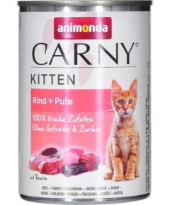 ANIMONDA Carny Kitten Beef Turkey - wet cat food - 400 g