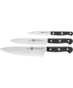 ZWILLING 36130-003-0 Set de 3 Couteaux, Acier Inoxydable, Noir, 34 x 14 x 3 cm 3 pc(s) Knife set