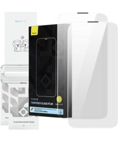 Tempered Glass Baseus Corning for iPhone 14 Pro with built-in dust filter