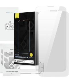 Tempered Glass Baseus Corning for iPhone 13/13 Pro/14 with built-in dust filter