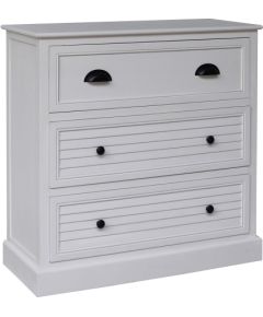 Cabinet MELDON 80x35xH80cm, white