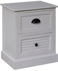 Nightstand MELDON 45x35xH55cm, white