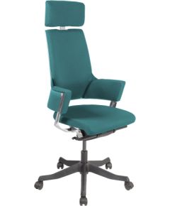 Task chair DELPHI teal blue